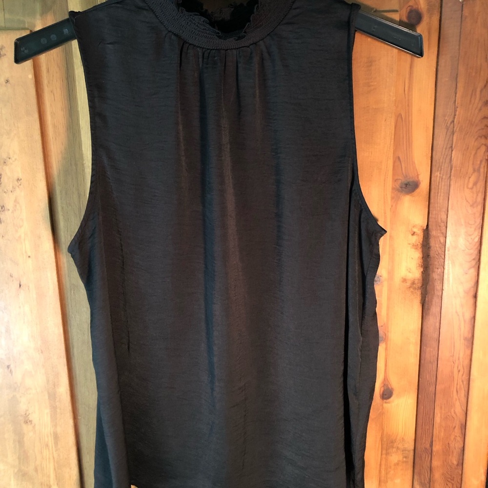Elegant Black Sleeveless Top